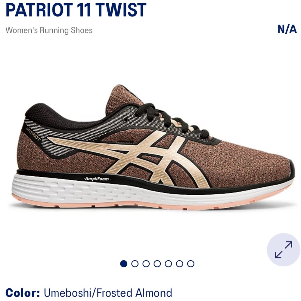 Asics Patriot 11 Twist Sneakers. Size 8.5